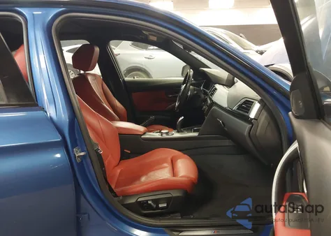 2017 BMW 340I xDrive из США, поврежденный, VIN WBA8B7C36HK858582